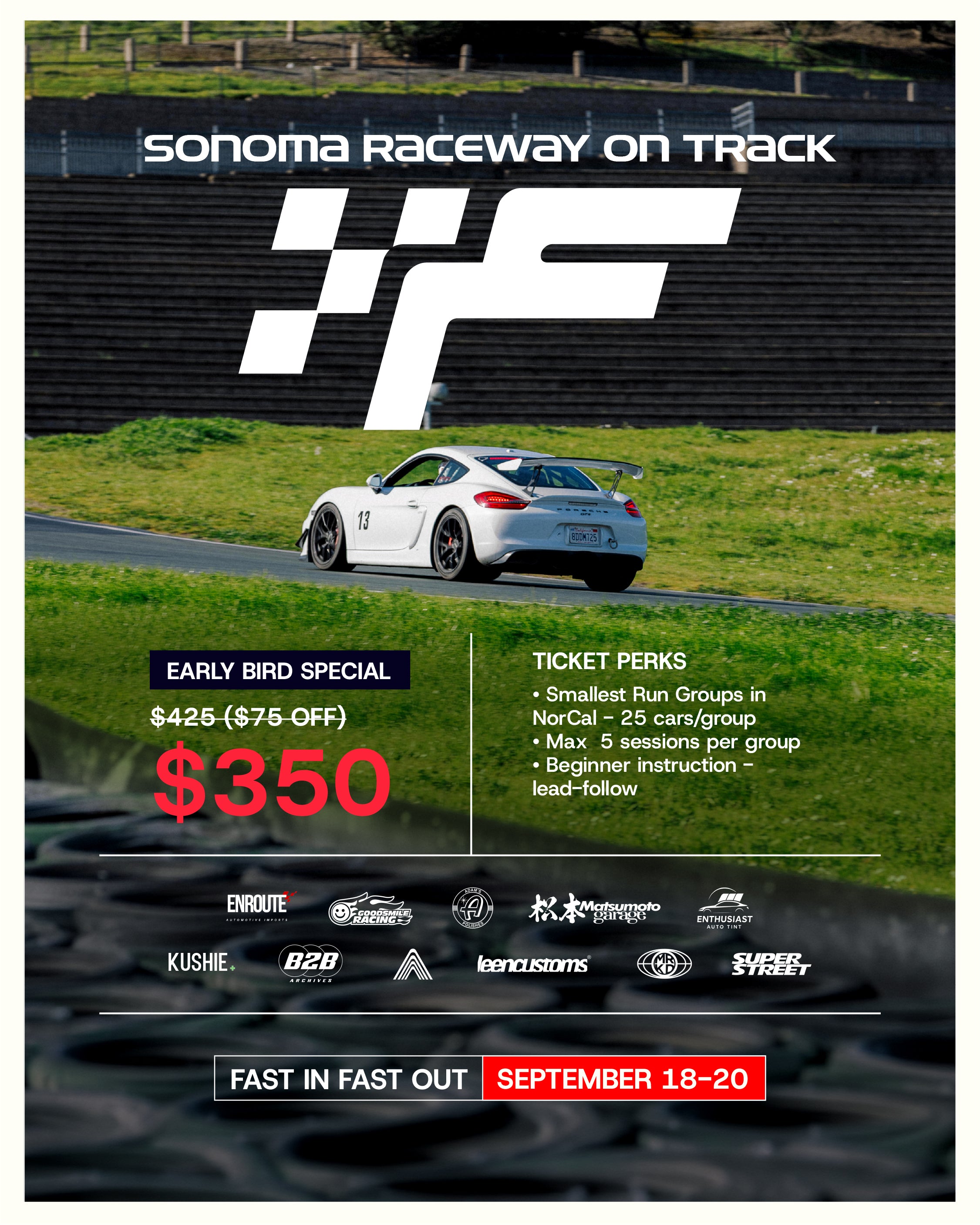 (On Track) September 18th-20th 2026 | Sonoma Raceway