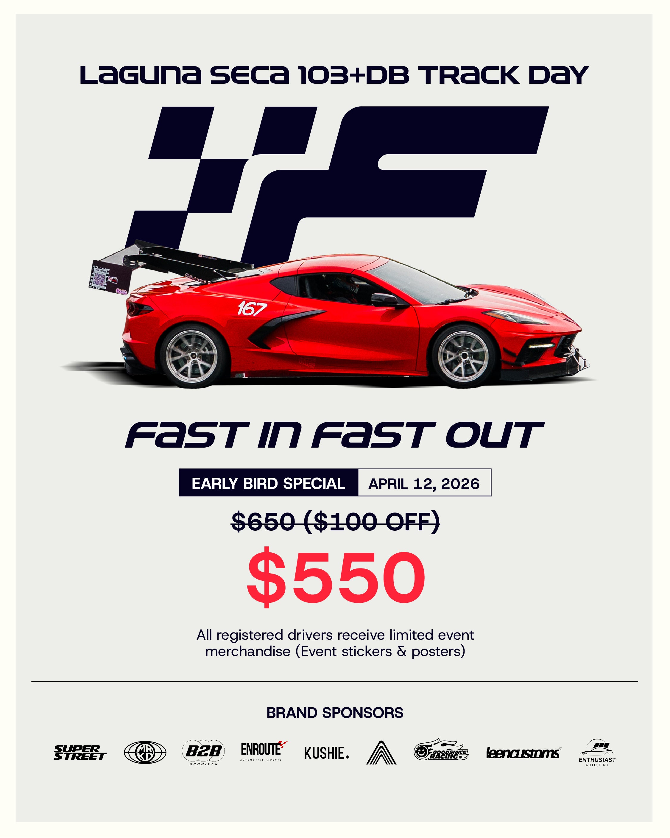 April 12 2026 | Laguna Seca +103 db